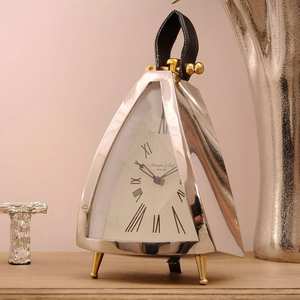 Elegant Modern Metal <b>Desk</b> <b>Clock</b> For Home And Office Decor With Decorative Beauty And Silent Timekeeping Mechanism - Product Image 6