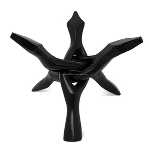 Soporte de hierro forjado con forma de cobra para exhibir objetos sagrados y artículos rituales - Product Image 5
