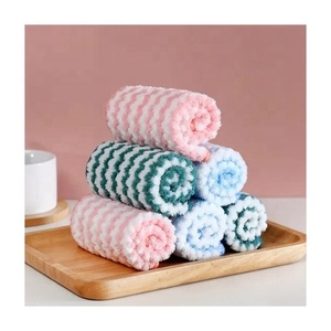 2024 gros brodé moelleux microfibre Vintage maison Restaurant bol marchandises ménagères peau amical Golf torchons - Product Image 1