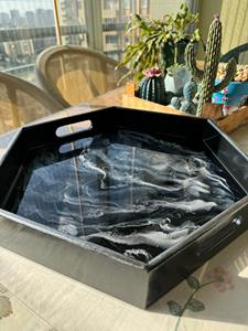 Bandeja de madera impresa para suministro global, bandeja de madera impresa al por mayor para mercados profesionales de decoración del hogar, plato al por mayor - Product Image 3