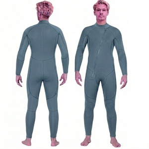 2026 Customized 3mm Neoprene 220g Waterproof Breathable Full Long Sleeve Diving <b>Wetsuit</b> Men Women Front Logo - Product Image 4