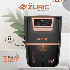 Purificador de Agua Aqua Zuric RO UF Alcalino con 3 Zinc y Cobre, Almacenamiento de 12L, Pantalla LED Inteligente, Montable en Pared - Product Image 5