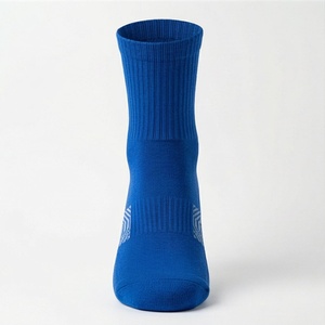 Blue Crew <b>Socks</b> For <b>Running</b> Breathable Polyester Spandex Athletic Sports <b>Socks</b> Adult Summer Standard Thickness Knitted - Product Image 1