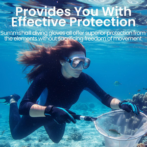 Guantes de Buceo Profesionales de Neopreno de 3 mm, Antideslizantes, Protección Térmica para las Manos, para Buceo, Esnórquel, Pesca Submarina y Deportes Acuáticos - Product Image 5