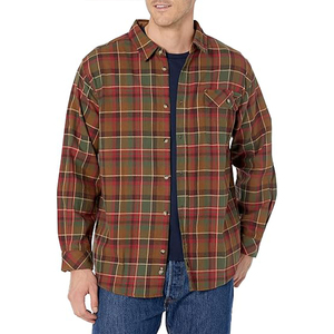 Most Demanded Design <b>Men</b> <b>Flannel</b> <b>Shirt</b> Breathable Anti-Wrinkle High Quality Customizable Latest Fabric - Product Image 1