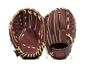 Guantes de Béisbol de Cuero Personalizables de Alta Calidad, Equipo de Entrenamiento para Softbol y Campo, Transpirables, Nuevos - Product Image 1