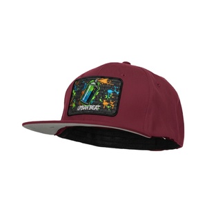 Nuevo diseño, venta al por mayor, parche bordado personalizado, gorras de béisbol de 6 paneles, ala plana, sombreros ajustados elásticos para correr, ciclismo, informal - Product Image 1