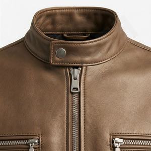 Veste de moto en cuir véritable pour homme de qualité supérieure, nouvelle arrivée, vestes de moto d'hiver, protections amovibles, personnalisables - Product Image 4