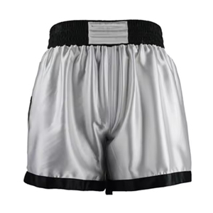 Shorts de MMA transpirables de alta calidad, OEM al por mayor, lisos, elásticos, para lucha, MMA, kick boxing, material de poliéster y spandex. - Product Image 1