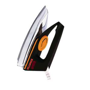 Plancha seca eléctrica clásica de 1kg con suela de aluminio para uso doméstico y hotelero - Product Image 1