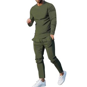 Ensemble de pyjama pour homme BD Custom de haute qualité, respirant, en coton/spandex, vêtements de nuit doux pour l'été - 2 pièces, vêtements de nuit décontractés en tricot - Product Image 2
