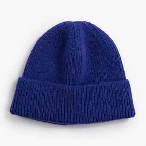 Bonnet personnalisé pour homme, couleur unie, imprimé, chaud, décontracté, pour l'automne, bonnet tricoté uni, personnalisable, fabriqué par BS - Product Image 1