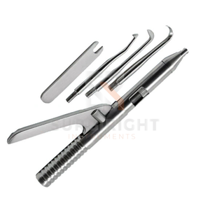 Extracteur manuel de couronnes dentaires, instrument de retrait de couronnes en acier inoxydable certifié CE ISO, modèle chirurgical Blush SI-OIS-0001, garantie 1 an - Product Image 2