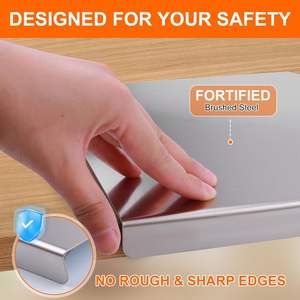 Tabla de Cortar Grande de Acero Inoxidable 304 para Carne, Verduras, Pan y Repostería, Tabla de Picar para Cocina - Product Image 3