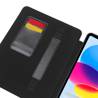 Étui pour iPad fin et élégant de haute qualité, détachable, avec support intégré (PU TPU PC) pour iPad Air & Pro 11/13