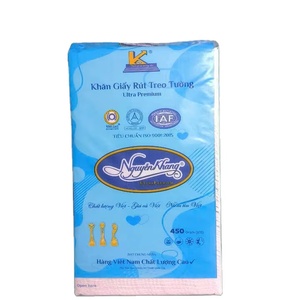 NGUYEN KHANG Premium Disposable 1-Ply Ultra Soft Virgin Wood Pulp Facial Paper Dry <b>Tissue</b> Wipes in <b>Pocket</b> Style Eco-Friendly - Product Image 3