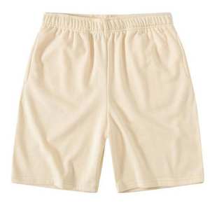 Pantalones Cortos Deportivos para Hombre, Estilo Casual y Cómodo, Ligeros, de Color Sólido, 100% Algodón, Cintura Elástica, Verano 2026 - Product Image 5