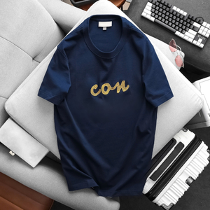 Vente en gros 100% coton T-Shirt homme manches courtes coupe ample brodé sérigraphié vêtements tricotés uni Vietnam - Product Image 6