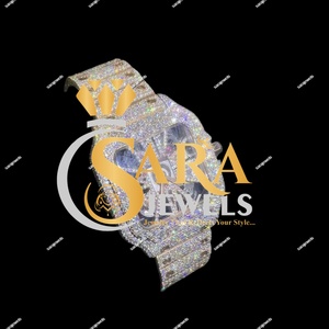 Collection de bijoux fins pour hommes de qualité export, montres avec diamants cultivés en laboratoire disponibles à un prix abordable - Product Image 1