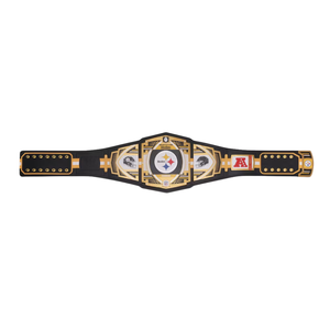 Pittsburgh Steelers Championship Belt Customizable Football Wrestling Belt High Quality Collectible Sports Title Belt for Fans - Product Image 1