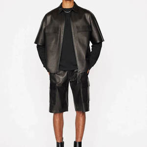 Camisas de Cuero con Tela Suave para Hombre, Diseño Elegante, Ajuste Cómodo, Perfectas para Uso Diario y de Oficina - Product Image 1