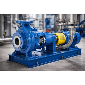 Bomba de Agua Industrial Usada de Alta Presión y Gran Capacidad con Motor Diésel en Venta - Product Image 2