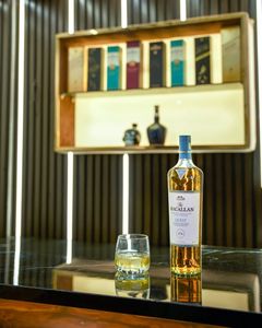 Custom Luxury Marble <b>Bar</b> <b>Table</b> 8x2ft Adjustable Height Foldable 5+ Compartments Contemporary Design for Living Room & Apartment - Product Image 2