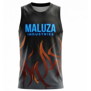 Uniforme de Baloncesto MALUZA Vandal Pro, Ropa Deportiva Personalizada para Equipos, Malla Transpirable, Tallas Grandes, Estampado - Product Image 1