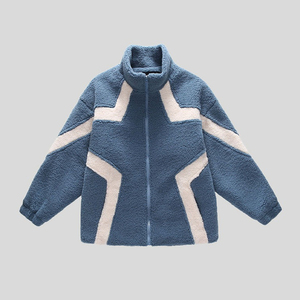 Custom Design <b>Plus</b> <b>Size</b> <b>Waterproof</b> <b>Jackets</b> For Man Custom High Quality Winter Knitted Breathable Sherpa <b>Jackets</b> - Product Image 1