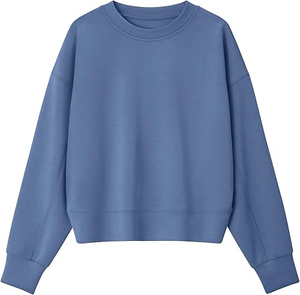 Sudadera estilo urbano para mujer, sudadera moderna para mujer, sudadera sencilla para mujer, sudadera elegante de invierno para mujer - Product Image 1