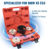 Kit de Herramientas para Extracción e Instalación de Bujes de Subchasis de Suspensión Trasera HTL, Compatible con BMW X5 E53 1999-2007