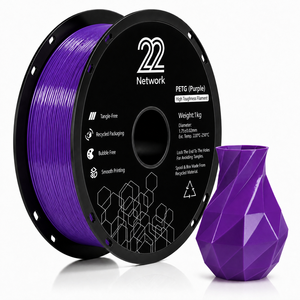 Filament PETG violet 22 Network en gros, 1,75 mm, 1 kg, haute résistance, plastique pour imprimante 3D - Product Image 1
