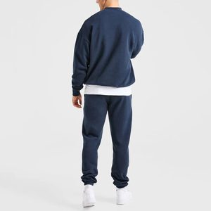 Ensemble de survêtement homme OEM : Sweat-shirt et pantalon de jogging oversize avec poignets et ourlet côtelés - Product Image 2