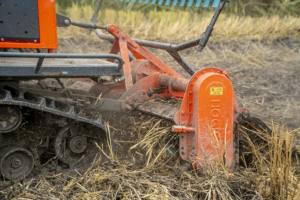 Meilleur vendeur HOGICO 80VN Tracteur chenillé 80 CV 2RM avec niveleuse frontale polyvalente, profilatrice et foreuse de ligne d'eau pour l'agriculture - Product Image 5