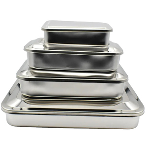 Cajas Esterilizadoras de Acero Inoxidable Alemán con Marca Personalizada, Unidades de Almacenamiento Médico de Grado Hospitalario para Instrumental Quirúrgico, Manuales, con Certificación CE - Product Image 2