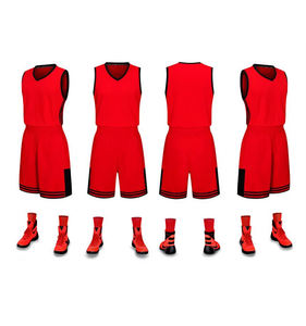 ชุดบาสเก็ตบอลแบบซับลิเมชั่นลายพราง ชุดทีมพร้อมกางเกงขาสั้นตาข่ายแห้งเร็ว ผลิตจากโพลีเอสเตอร์ 100% สำหรับผู้ใหญ่ พิมพ์ลาย น้ำหนัก 200 กรัม - Product Image 6