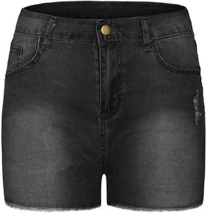 Shorts en coton pour femmes de haute qualité, dernier design, impression de logo personnalisée, fermeture élastique à la taille, style décontracté, respirant, shorts tendance - Product Image 2