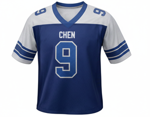 เสื้อฟุตบอลชิคาโกสำหรับผู้ชาย ผ้าสแปนเด็กซ์/คอตตอน/ใยไผ่ ระบายอากาศได้ดี แขนสั้น - Product Image 1