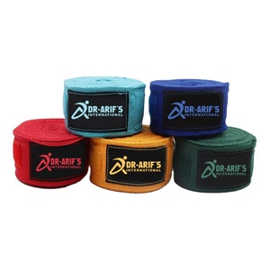 Bandages de main MMA en coton respirant | Sangles de poignet poinçonnage, kickboxing, Muay Thai | Bandages de boxe protecteurs - Product Image 1
