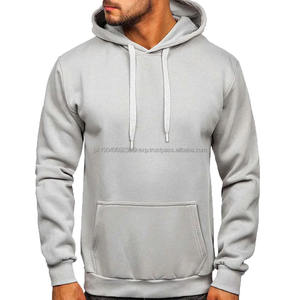 Sweats à capuche pour hommes doux et confortables pour l'hiver, logo imprimé personnalisé brodé, fermeture éclair, style tendance, tissu personnalisé - Product Image 4