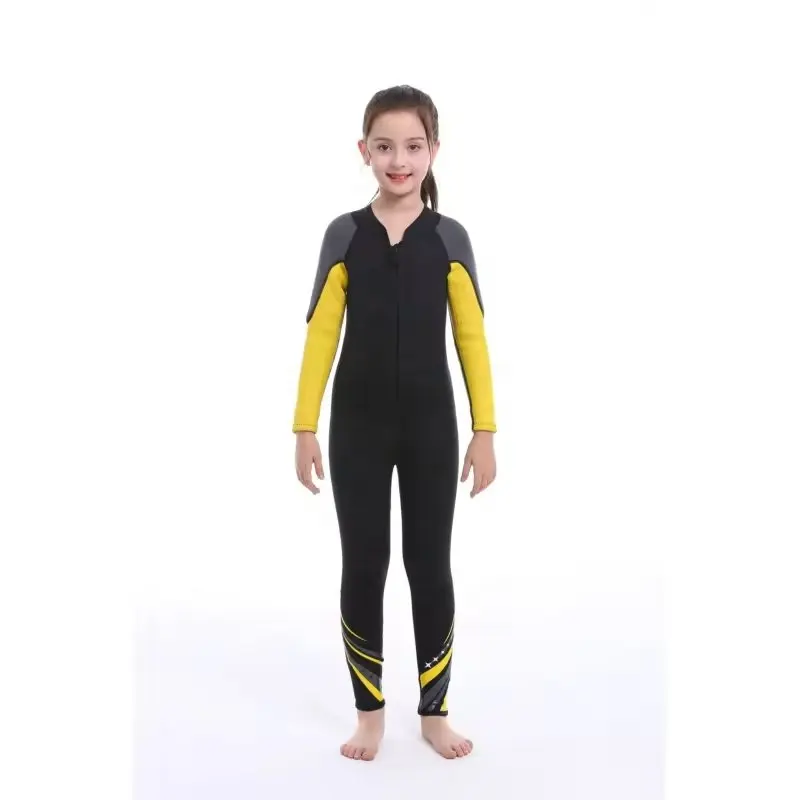 Hochwertiger niedriger Preis Eigenmarke Kinder Vlies Kids Junge Hochschwimmer Voll Toddler Mädchen sexy Mädchen 3/4 Neoprenanzug