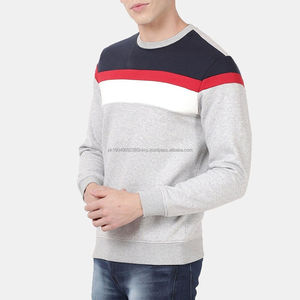 Sudadera personalizada para hombre nueva moda Vintage invierno estilo manga larga básicos algodón poliéster patrón sólido venta al por mayor barato - Product Image 3