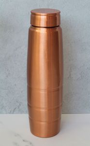 MT Exports MTE-045 Tall Modern Luxury <b>Copper</b> Water Bottle with Large Capacity for Camping & Office Use - Product Image 4