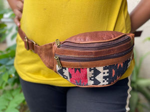 Venta caliente 2025 Nuevo estilo Bumbag Crossbody Diseñador Jacquard Kilim Cuero Lujo Riñonera Cinturón Riñonera Bum Cintura Bolsillo - Product Image 2
