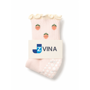 Women's Custom Cotton Pilates <b>Socks</b> Fruits Signature Grip <b>Socks</b> Wholesale Yoga Items Various Design Colors Custom Packaging - Product Image 2