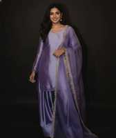 Vêtements prêts-à-porter ethniques indiens et pakistanais pour fêtes, Farshi Shalwar Kameez, Salwar Kameez droit, robes décontractées pour femmes