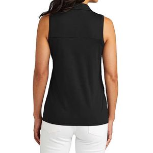 Camiseta de Polo sin Mangas para Mujer, Transpirable, Absorbente de Humedad, Elástica en 4 Direcciones, Top Deportivo - Product Image 3