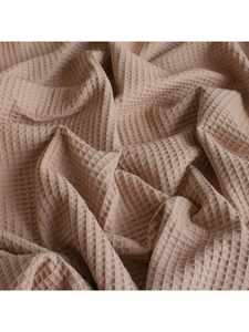 Rouleau de tissu gaufré Safaa de qualité supérieure, matériau en nid d'abeille épais à haute densité pour manteaux et vêtements ethniques - Product Image 2