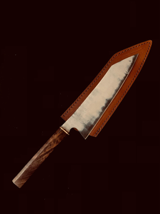 Cuchillo de Chef Profesional Forjado a Mano, Ambidiestro, de Acero al Carbono, Mango Ergonómico de Madera, Apto para Lavavajillas, OEM/ODM - Product Image 5