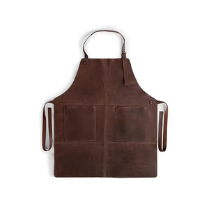 Vintage Style <b>Leather</b> Apron Premium Craft Wholesale Market Custom Logo Unique Look Professional Workshop Use 2026 - Product Image 2